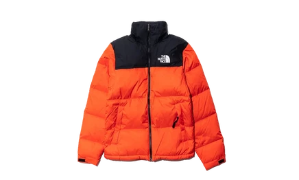 Куртка The North Face 96 Retro Nuptse, оранжевая