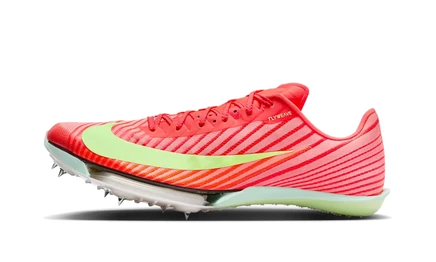 Шиповки Nike Air Zoom Maxfly 2 FD8395, красно‑лаймовые