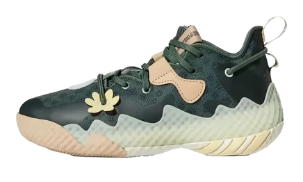 Кроссовки Adidas Harden Vol. 6, зеленые