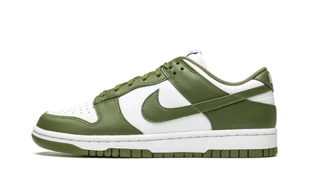 Женские кроссовки Nike Dunk Low, оливковые