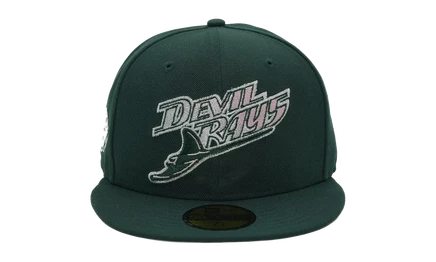 Унисекс кепка New Era 59FIFTY Rays, изумрудная
