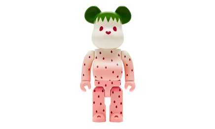 Фигурка Medicom Bearbrick x CLOT 1000%, «Снежная клубника»