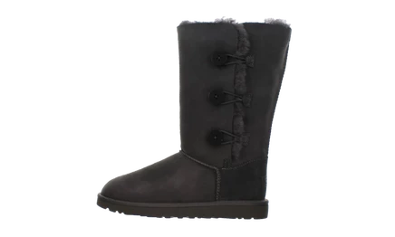 Детские сапоги UGG Bailey Button Triplet GS, серые