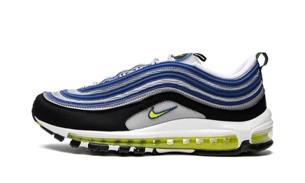 Женские кроссовки Nike Air Max 97 OG, атлантический синий/неоново-желтый