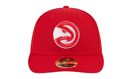 Унисекс кепка New Era 59FIFTY Atlanta, красно-серая