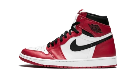 Кеды Jordan Air Jordan 1 OG Chicago, бело-красные