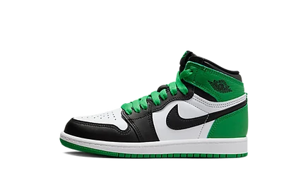 Детские кроссовки Jordan Air Jordan 1 «Lucky Green»
