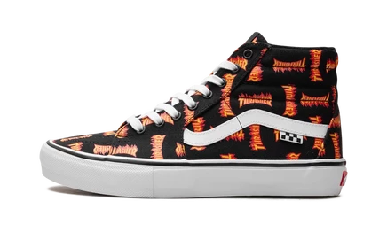 Кеды Vans Sk8-Hi «Allover Thrasher Logo»