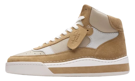 Мужские кроссовки Clarks Craft Court Top, темно-бежевые