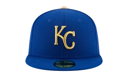 Унисекс бейсболка New Era 59FIFTY Royals, синяя