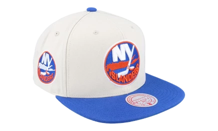 Мужская кепка Mitchell & Ness Islanders, белая
