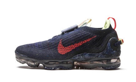 Кроссовки Nike Air VaporMax 2020 Flyknit CW1765, обсидиан/красные