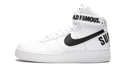 Мужские кроссовки Nike Air Force 1 High Supreme SP, белые