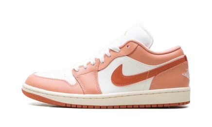 Женские кроссовки Jordan Air Jordan 1 Low, розовые