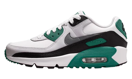 Детские кроссовки Nike Air Max 90 LTR GS, зелено-белые