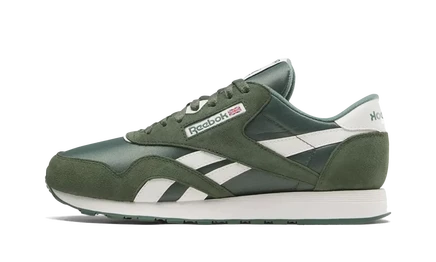 Кроссовки reebok Classic Nylon, зеленые