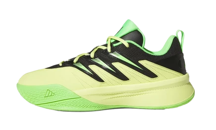 Кроссовки Adidas Dame Certified 3, зелено-черные