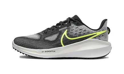 Кроссовки Nike Vomero 17, черно-серо-volt