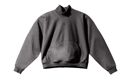 Свитер с высоким воротом Yeezy GAP x Balenciaga, темно-серый