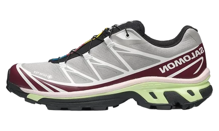 Кроссовки Salomon XT-6 Gore-Tex Paloma Maroon Banner