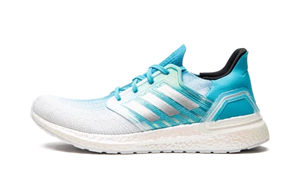 Кроссовки Adidas Ultraboost 20 Signal Cyan, бирюзовые