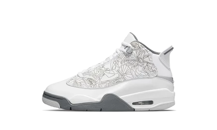 Кроссовки Jordan Dub Zero PS, бело-серые