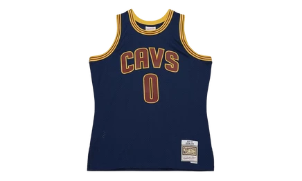 Игровая майка mitchell & ness cavaliers 2015 kevin love, темно-синяя
