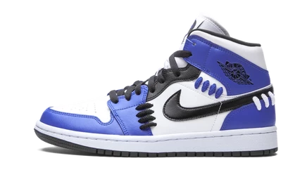 Женские кроссовки Jordan Air Jordan 1 Mid Sisterhood, королевский синий
