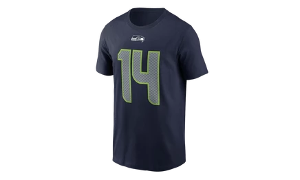 Мужская футболка Nike Metcalf Seahawks, темно-синяя