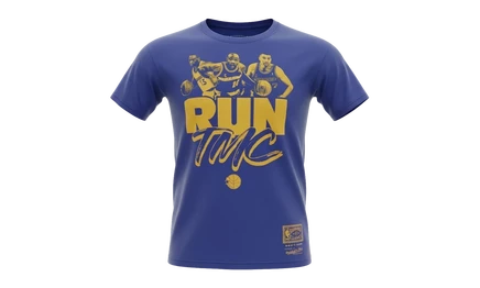 Футболка Mitchell & Ness Golden State Warriors, синяя