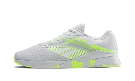 Кроссовки Reebok Nano X4, серо-лаймовые