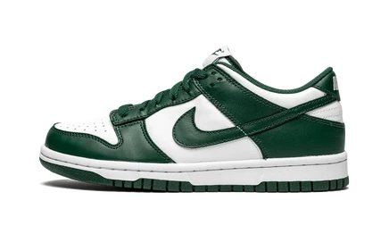 Детские кроссовки Nike Dunk Low CW1590 102 зеленые