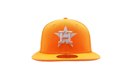 Унисекс-бейсболка New Era 59FIFTY Astros, оранжевая
