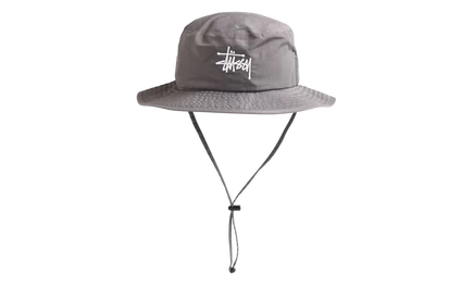 Унисекс панама Stussy Basic Boonie, серая