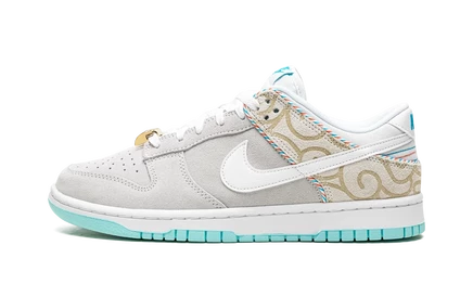 Кроссовки Nike Dunk Low Barbershop, серые
