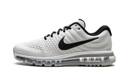Мужские кроссовки Nike Air Max 2017, бело-черные