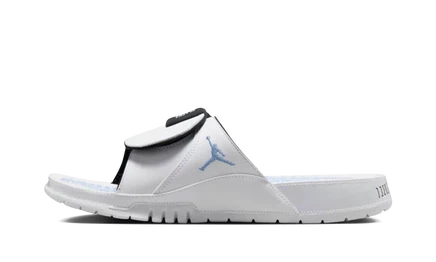 Сланцы Jordan Hydro XI, бело-черные с синим
