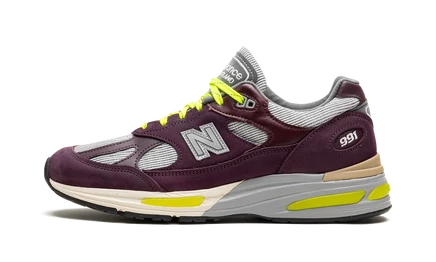 Обувь New Balance 991v2 Patta Pickled Beet, бордовые