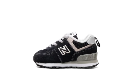 Детские кроссовки New Balance 574 TD, черно-белые