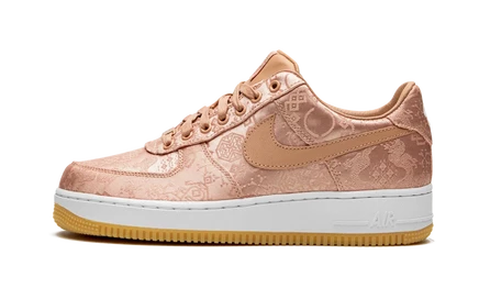 Кроссовки Nike Air Force 1 PRM «CLOT Rose Gold Silk»