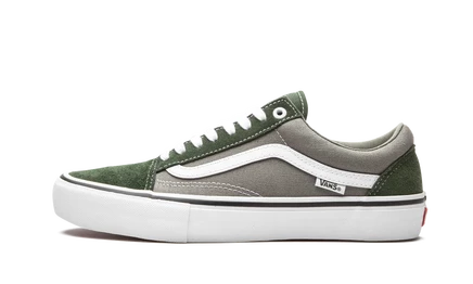 Кеды Vans Old Skool Pro, лесная/серая/белая