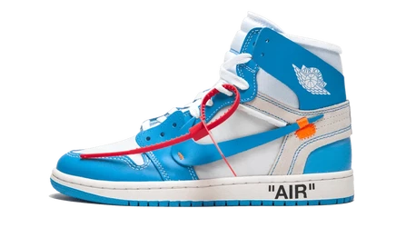 Кеды Jordan Air Jordan 1 Retro High «Off-White UNC»
