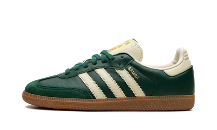 Женские кеды Adidas Samba OG «Collegiate Green», зеленые