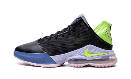 Кроссовки Nike LeBron 19 Low DO9829-001, черно-зеленые