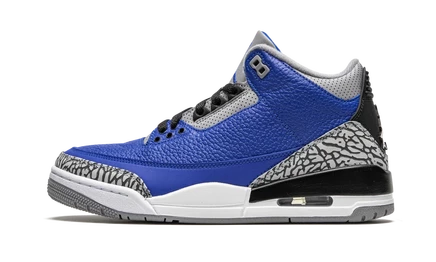 Мужские кроссовки Jordan Air Jordan 3 Retro, Blue Cement