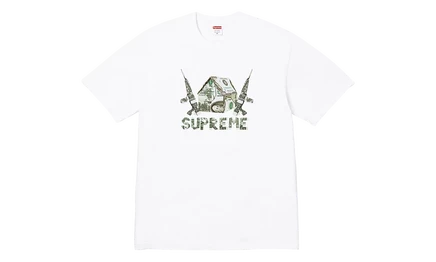 Унисекс-футболка Supreme Origami SS26, белая