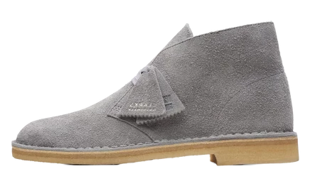 Мужские ботинки Clarks Desert Boot, серые, 26169941