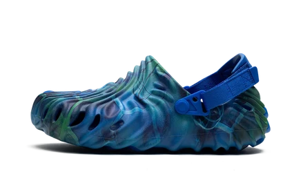 Кроксы crocs pollex clog futura x salehe bembury, синие