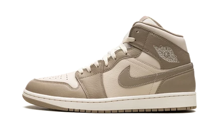 Кеды Jordan Air Jordan 1 Mid, светло-коричневые