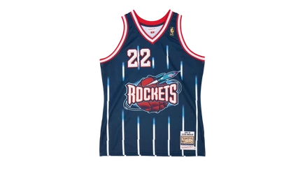 Джерси Mitchell & Ness Houston Rockets 96 Clyde Drexler